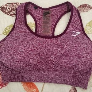 Vital seamless sports bra, purple, small